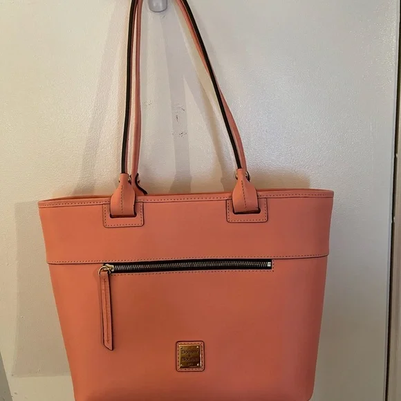 Dooney & Bourke Pink Tote Bag - Picture 9 of 16